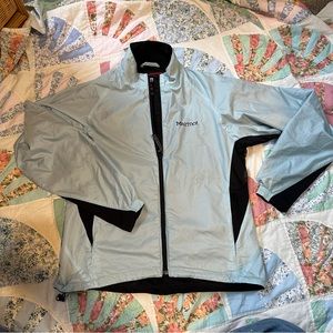 Light blue marmot jacket